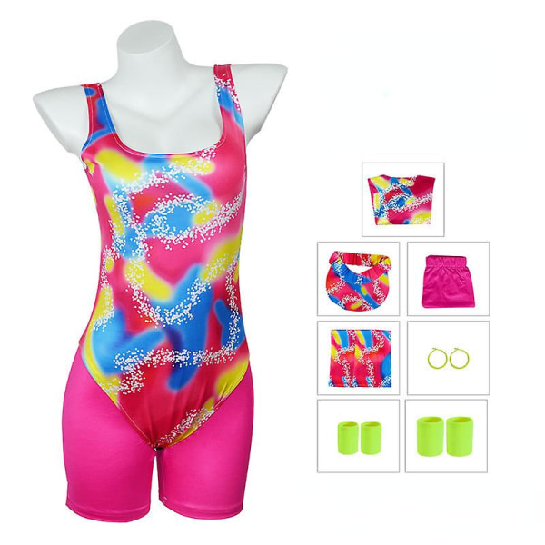 Hot Movie Barbi Cosplay Ken Barbe Sports Wear Med Hat Unisex Voksen Børn Halloween Fest Cosplay Kostume Daglig Brug Uniform -a barbie L