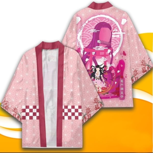 Mub- 20 tyyliä Demon Slayer: Kimetsu no Yaiba Cosplay 3D-tulostus Haori Anime Kimono Viitta Anime-sarjakuva Vaatteet 11 2 XL