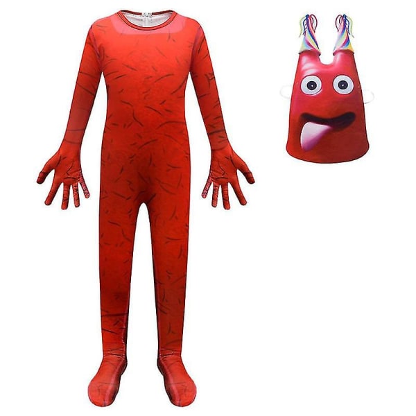 Garten Of Banban Cosplay Kostyme Barn Garten Of Banban Dress Kostyme Barn Ond Banban Spill Kostyme Halloween Maske Klær -a 01 130