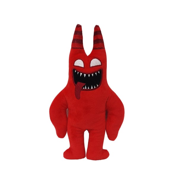 Mub- Plyschleksak Garten av banban plyschklass dockdocka Red two-headed monster