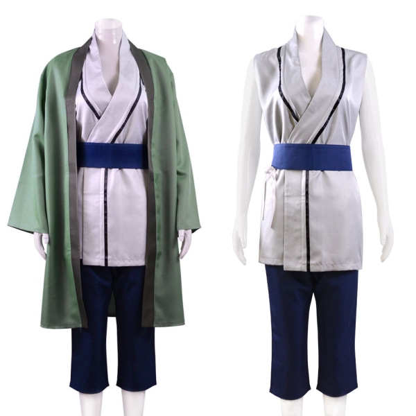 Mub- Performance kostume til fans af Anime Uzumaki Hokage shinobi Tsunade cosplay performance kostume 1 2 XL