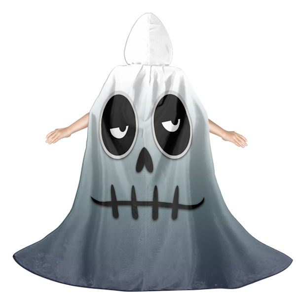 Mub- Factoryupply Accepterer Massetilpasning Halloween-kappe for barn, motstandsdyktig mot vind og kulde, hettecape for å holde deg varm på kalde netter ZXQFH1523F57-1 S