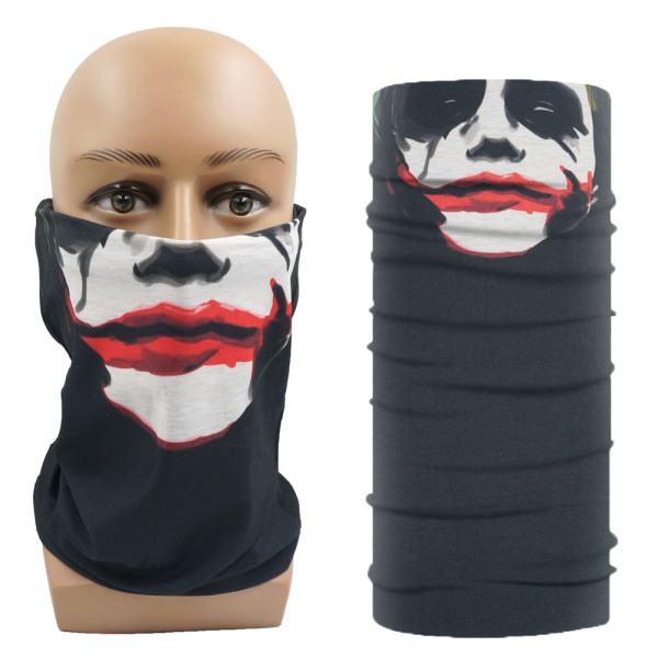 Mub - Multifunksjonelle heldekkende hodeplagg, skjerf og ansiktsmasker Joker 1