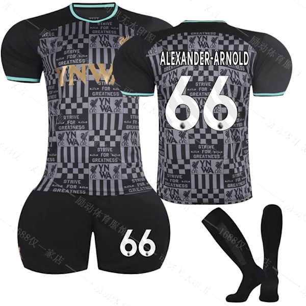 Xbi- 2024 Liverpool co-branded sort fodboldtrøje 66 ARNOLD #M