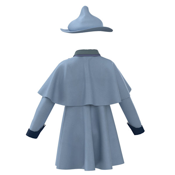 Harry Potter cos kläder Busbarton skoluniformer flickuniform