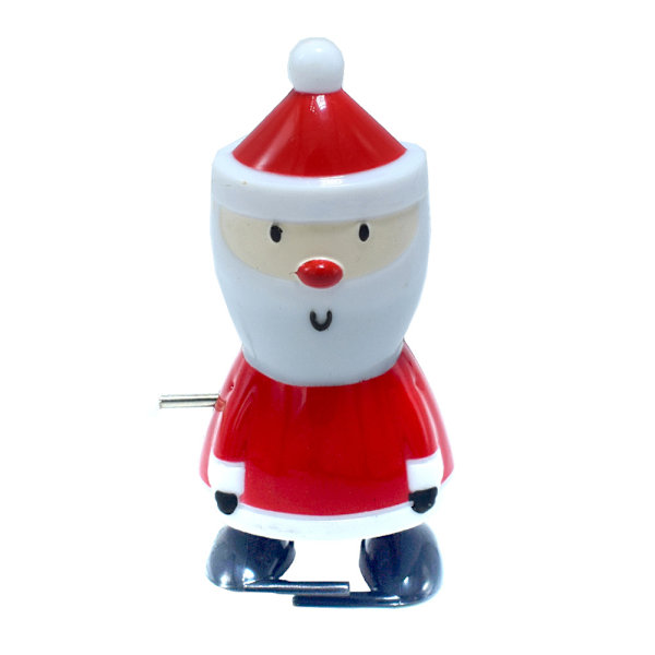 Xbi- Söt slingrande urverk bobblehead walking leksak julklappar Mager gammal man som går