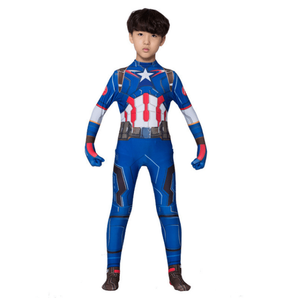 Mub- Engros superhelt fest kaptein Amerika kvinner voksen cosplay barn tv & film spiderman halloween anime kostyme CP002 S