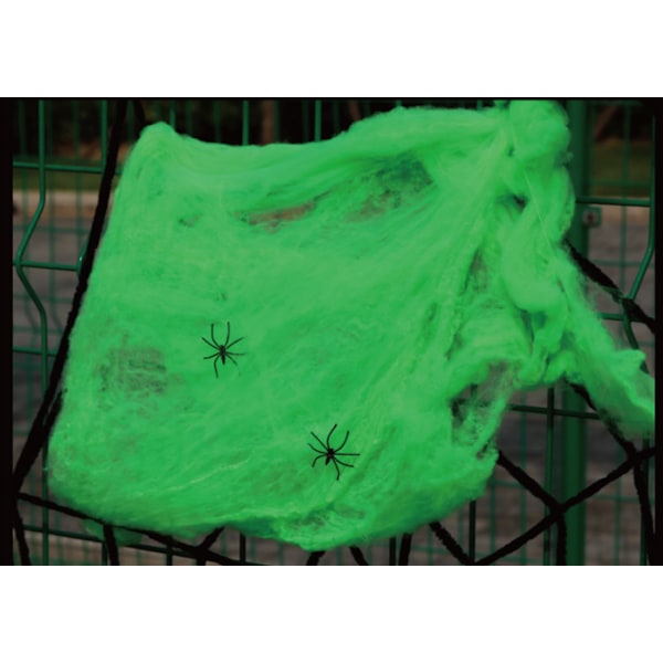 Mub- Wholesale Halloween white Spider Web 20g*5