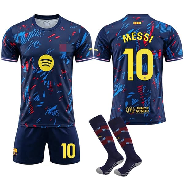 Barcelona fodboldtrøjer Mindebog 10 Messi S