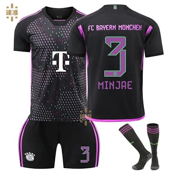 Mub-2324 FC Bayern Tröjor Fotbollströjor 3 MINJAE 24
