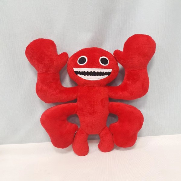 Mub- Pehmolelu Garten of Banban pehmolelu luokanukke Red 4 hands spotted