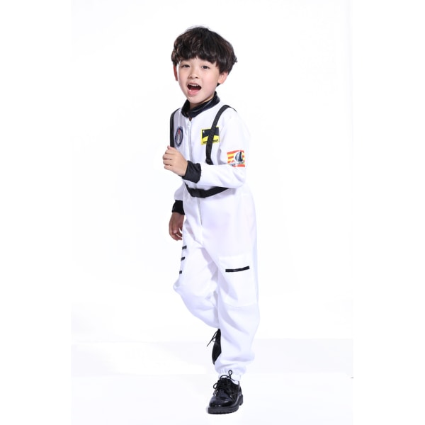Mub- SHOPIFY Halloween Kostumer til børn Drenge og piger til voksne Astronaut Rumdragt Til Cosplay support dropshipping White L