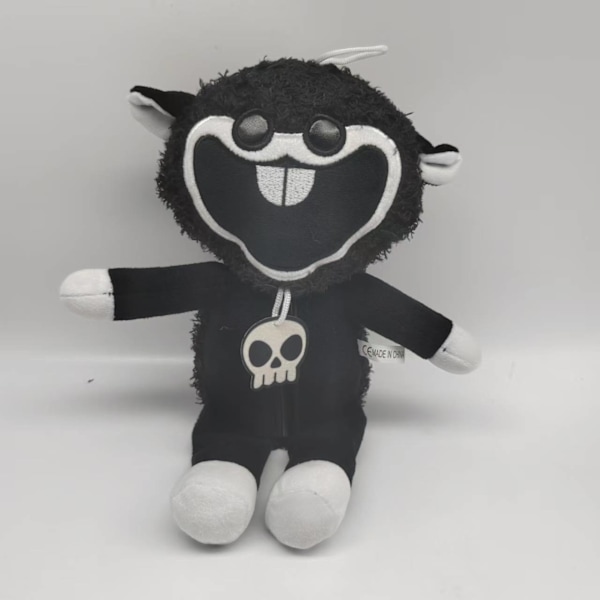 Xbi- Nya nightmare critters mardröm lamm docka mardröm lamm plysch docka Skin-eyed black sheep