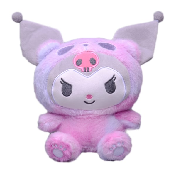 Cross-border sales of kuromi Sanrio family plush toys Kuromi Melody doll Laurel dog doll 3 23CM