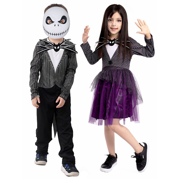 Jud- Halloween Jul Halloween Gyser Jack Cos Drenge og Piger boy S (105cm-115cm)