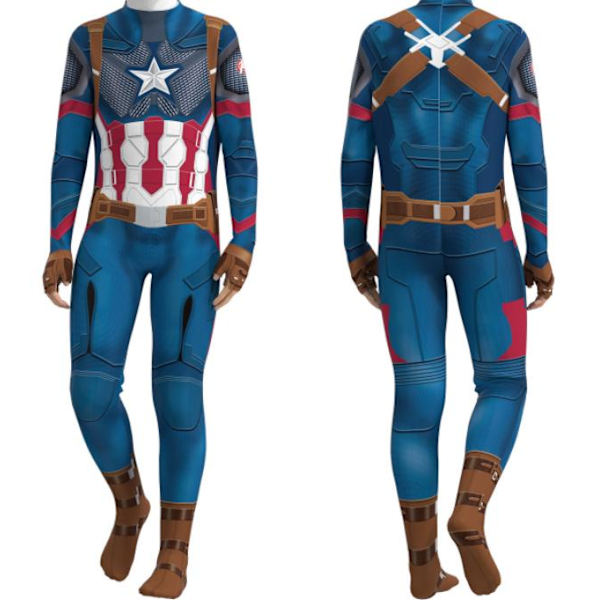 Lasten Iron Man -poika body 110-120cm