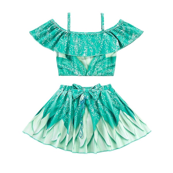 Girls Encanto Baddräkt Barn Badkläder Dräkt Girl Bikini Set F 140
