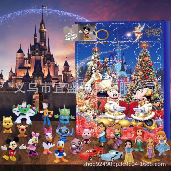 Mub- Julstygn Blind Box Prydnad Brui Dog Design Blind Box Mickey Mouse Blind Box G
