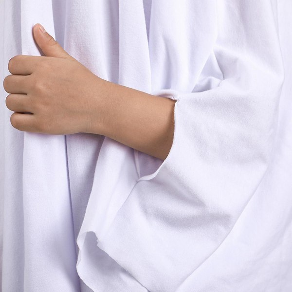 Spøkelseskostyme for barn Halloween Toddler Halloween Ghost Cape Spøkelsesaktig men søt cosplay Halloween-festtilbehør, en one size for barn 1-9 år XL