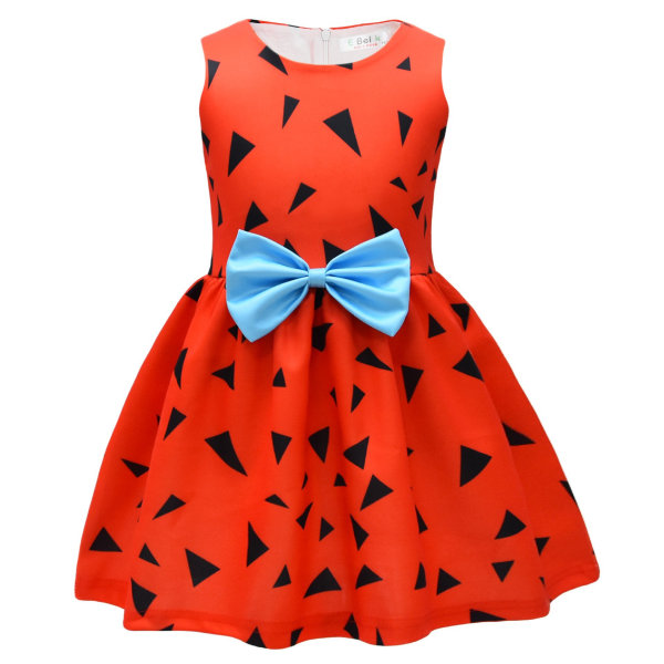 Girls Cosplay Dress Bowknot Dress Christmas Halloween Party .4 100cm