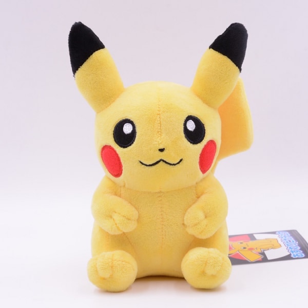 Mub- Cartoon Anime Plush Dolls Pokemoned Pikachu Bulbasaur Squirtle Charmander Kawaii Plush Toys Grab Dolls For gifts as picture 12 20-30cm