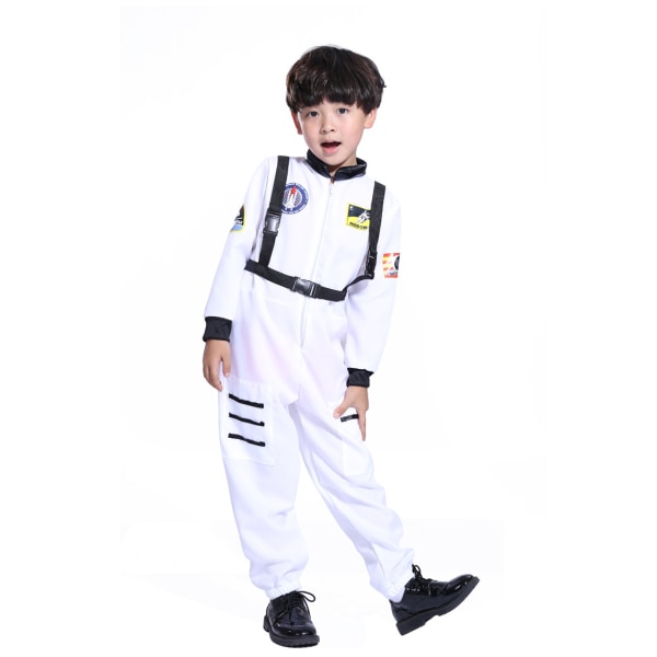 Mub- SHOPIFY Halloween Kostumer til børn Drenge og piger til voksne Astronaut Rumdragt Til Cosplay support dropshipping Orange M