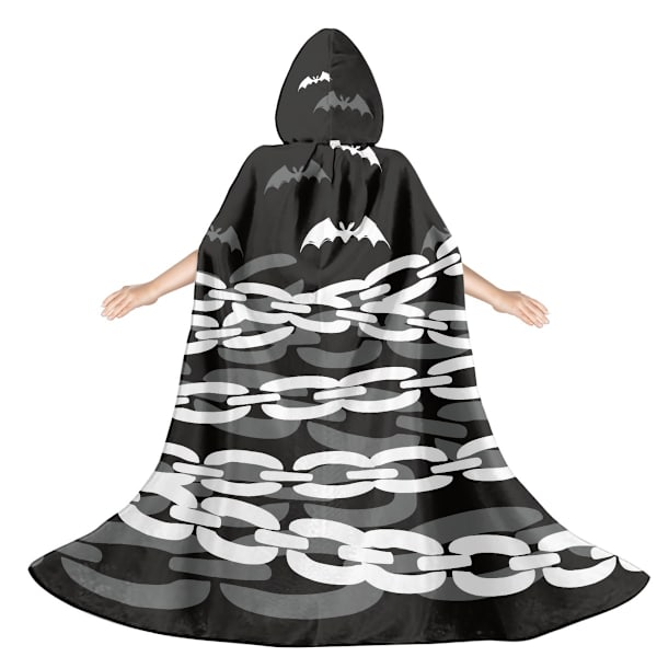 Mub- FactorySupply Accept Mass Customization Children's Halloween Cloak Resist Wind Chill Hood Cape On The Cold Night Warmly You ZXQFJ0127F57-1 L