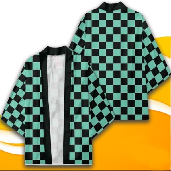 Mub- 0 Styles Demon Slayer: Kimetsu no Yaiba Cosplay 3D-tulostus Haori Anime Kimono Viitta Anime-sarjakuva Vaatteet 2 3 XL