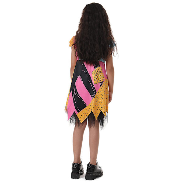 Tyttöjen Halloween-asu Aave Painajainen Ennen Joulua Vaatteet Sally Cosplay-asu Lapset Karnevaali Juhla Prinsessa Mekko -a 110(3-4T)