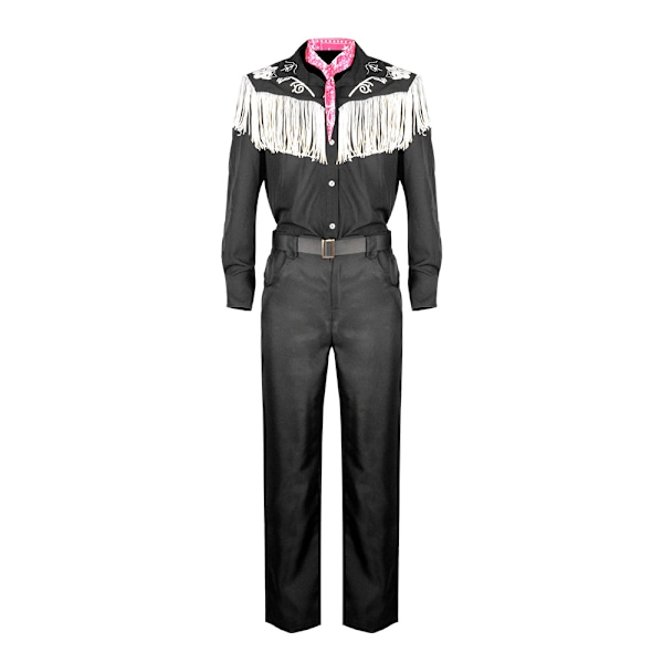 Mub- 2023 elokuva-asu Barbien Ken Cos Real Life -elokuva Barbien mekko asusteilla aikuisille ja lapsille 9 2 XL