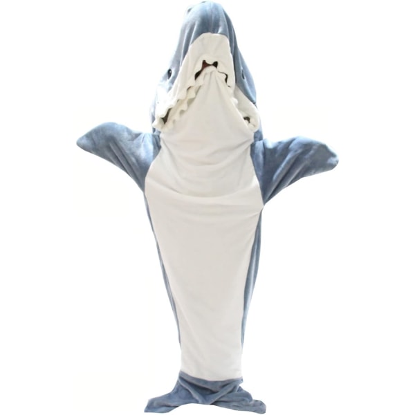 83 Inch Shark Blanket Hoodie Sovsäcksfilt Vuxen Cosplay .i 2XL