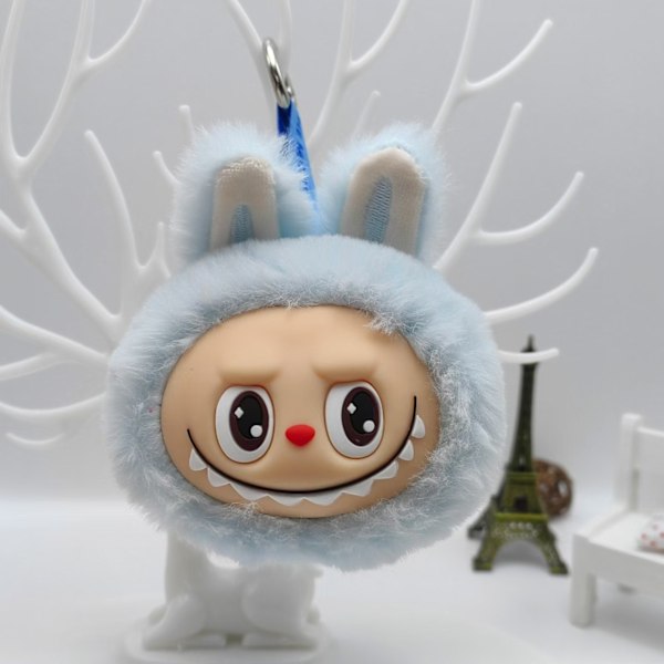LABUBU The Monsters Jännittävät Macaron Pehmolelut Hahmolelut Blind Boxes Keychains Färg Slumpmässig