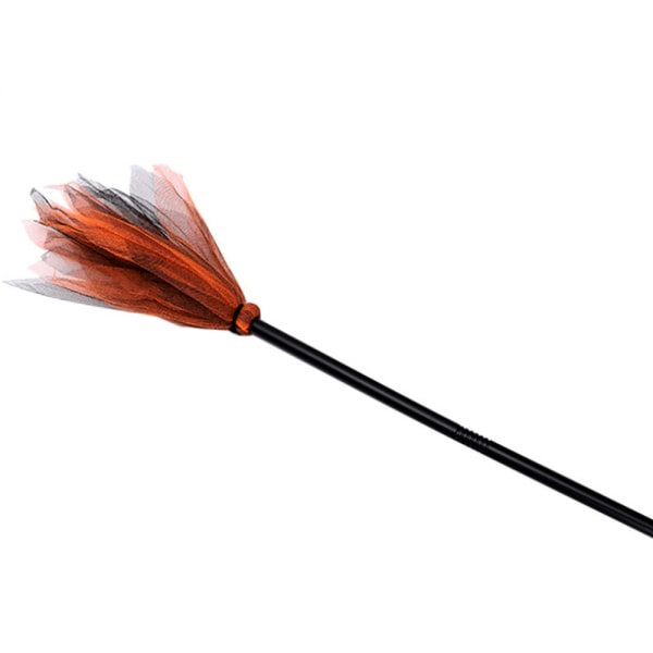 Halloween häxa kvast fest rekvisita harry potter broom halloween dekoration maskerad fest orange