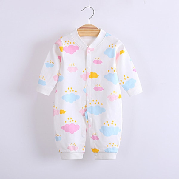Mub- Custom 100% Cotton Newborn Knitted Clothes Bodysuit Baby Rompers Wholesale 01 66cm