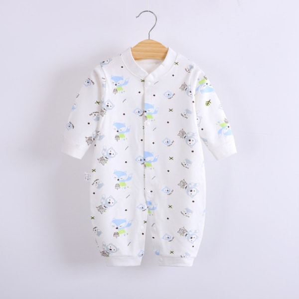 Mub- Custom 100% Cotton Newborn Knitted Clothes Bodysuit Baby Rompers Wholesale 12 80cm