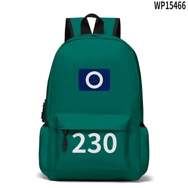 Xbi - Lasten Squid Game 2 -reput koulukassit Backpack lapset ○230