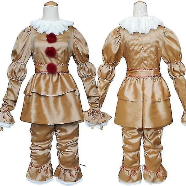 Klovni Back To The Soul Cos -asu Pennywise Cosplay Halloween -asu -a gold XL