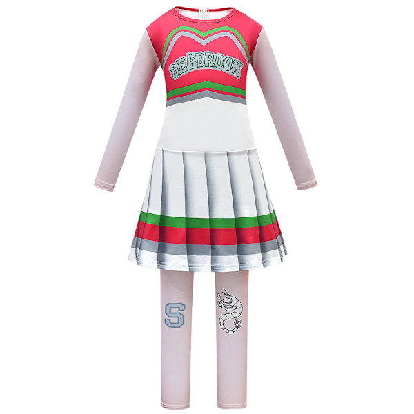 Halloween-tyttöjen anime-cosplay-asu Zombie College 2cos 110cm