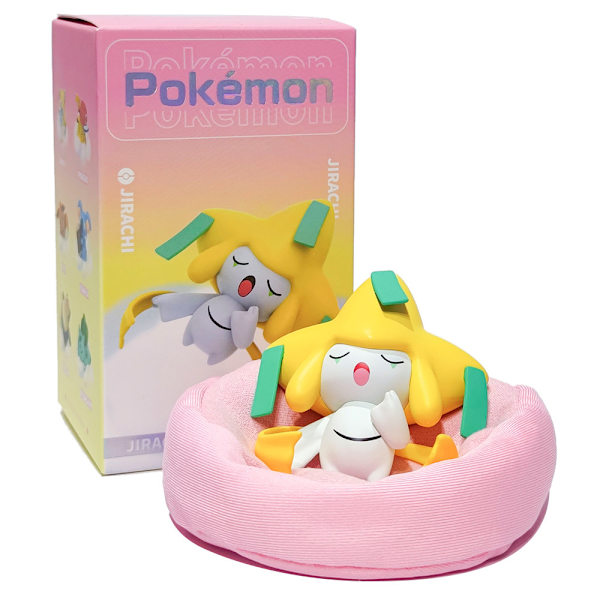 Mub- Hot Selling Sleeping Pokemoned Boxes Anime Pokemoned Pika Model Statue Collection Anime Action Figures Kids Boys Girls Toys 1 11cm