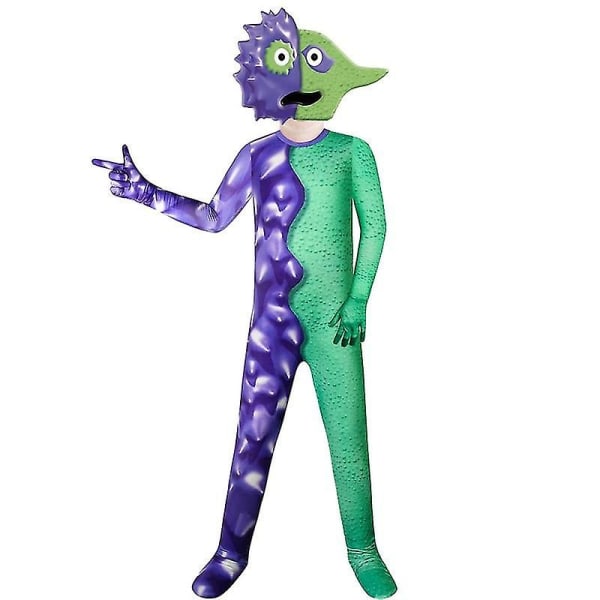 Garten Of Banban Cosplay Kostyme Barn Garten Of Banban Dress Kostyme Barn Ond Banban Spill Kostyme Halloween Maske Klær -a 09 140