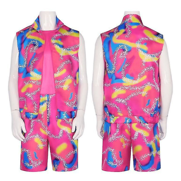Ken Cosplay Costume Sports 6 Piece Set For Men -a XL