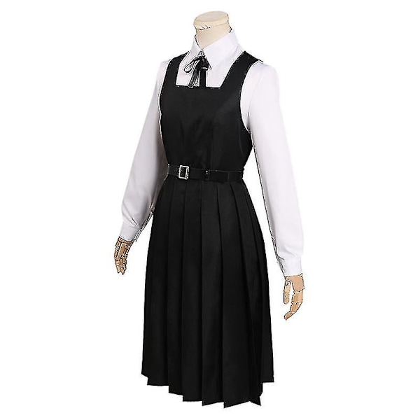 Chainsaw Man Cos Mitaka War Demon Cosplay Skoleuniform Motorsag Man Cos Dress 2XL