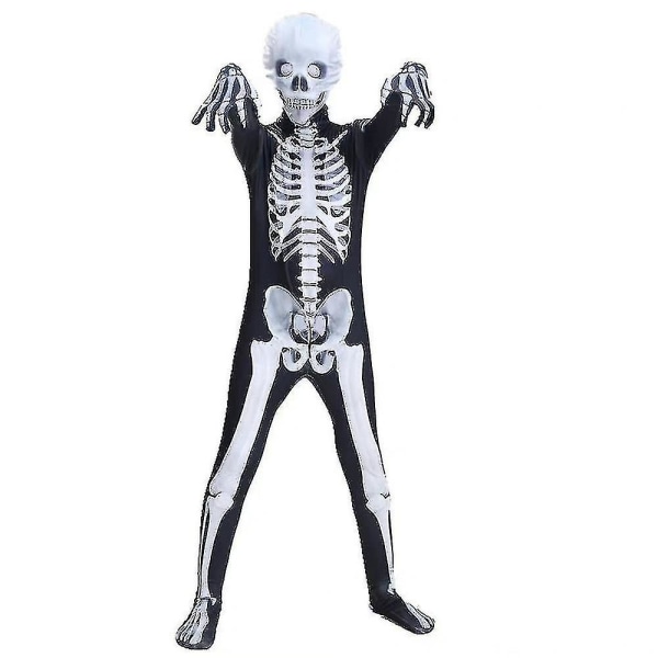 The Rake Monster Urban Legend Kids Halloween Fancy Dress Cosplay Costume -a 120cm Black