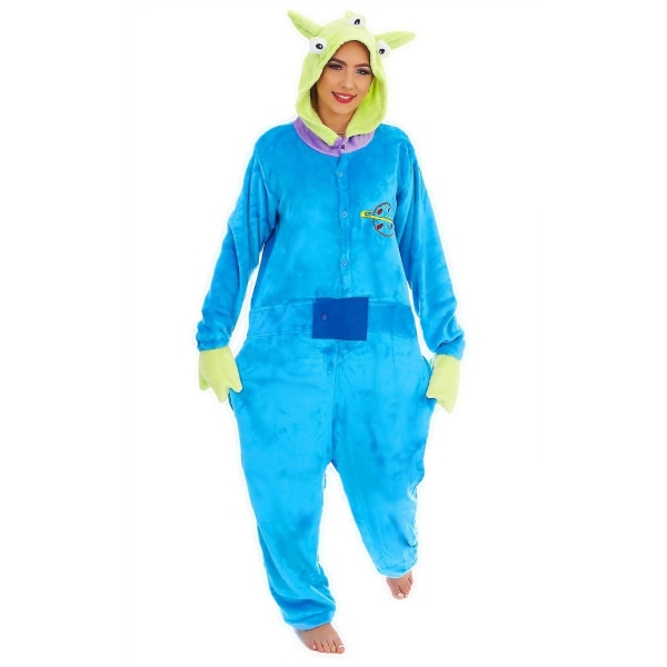 Sarjakuvahahmo Unisex Onesiee Fancy Dress -asu Hupulliset_y Alien S(150CM-160CM)