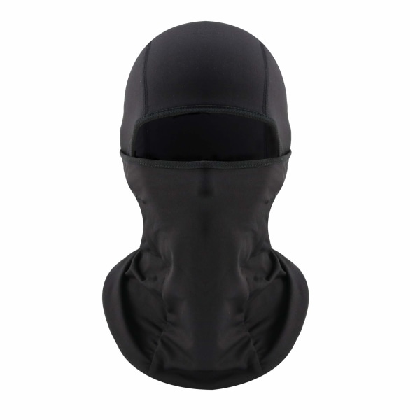 Balaklava / hjelmhue vindtæt Lycra Sort .4