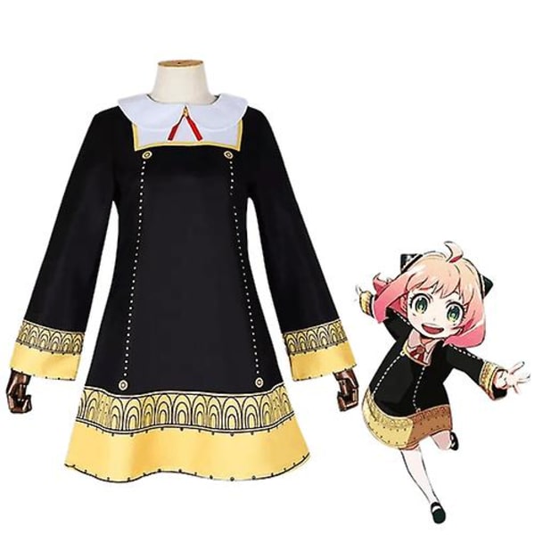 Spy x Family Anya Forger kostume til små piger -a Costume only S
