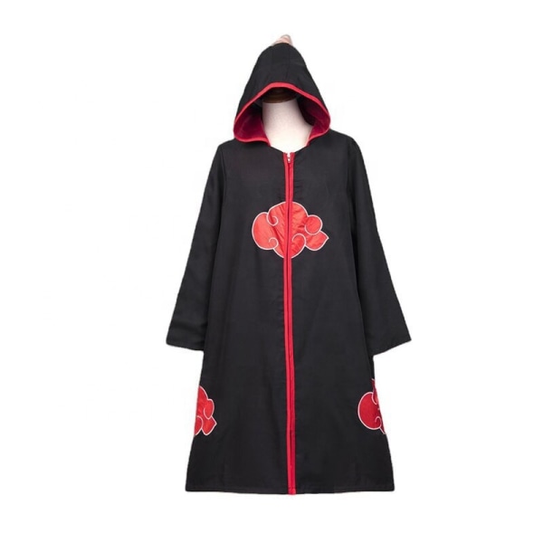 Mub- Hot ale Anime Narut-o Cosplay Halloween Christmas Party Costume Cloak Cape Cosplay Accessories With Movie Costume XL