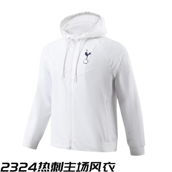 Mub- Fodbold Træningsjakke Efterår Langærmet 2324 Tottenham Hjem Trenchcoat S