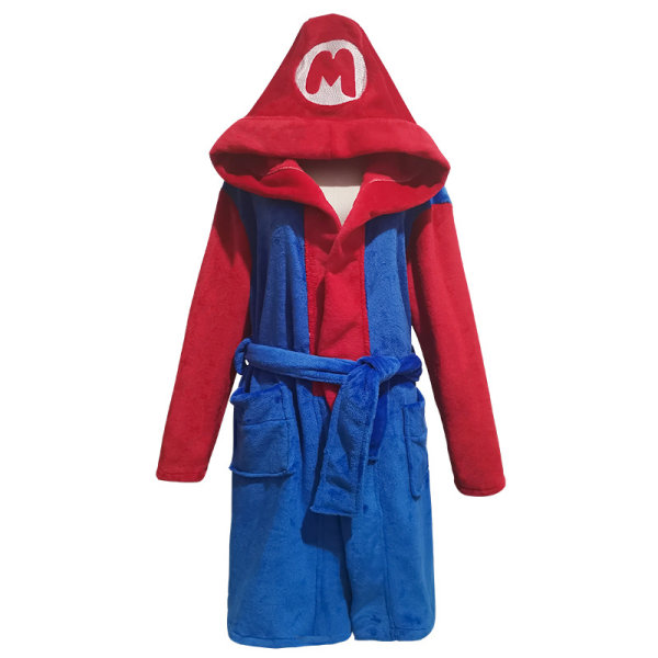 Super Mario cos kostym flanell halloween pyjamas 130cm