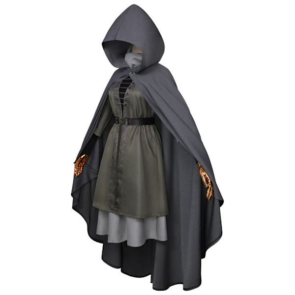 elinas Cos Dress Up Kostym Outfit Kappa Scarf Halloween M